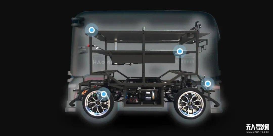 必赢中国国内首款10万级别无人配送车登场！(图2)