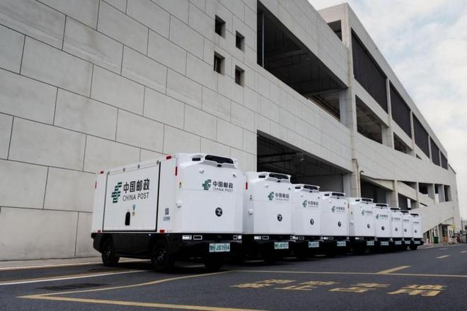 市占率76%快递公司无人车的生意几乎都被九识承包(图1)