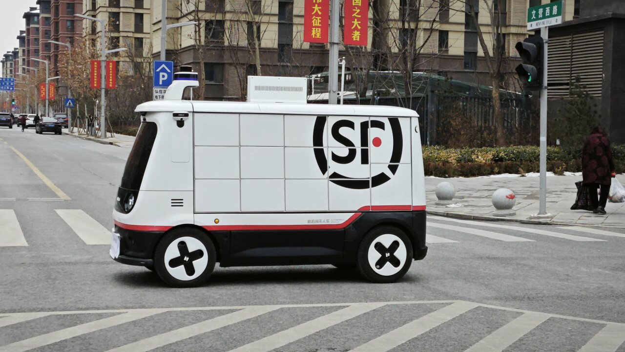 常州武进：无人车+融合驿站 打通快递末端“最后一百米”(图1)