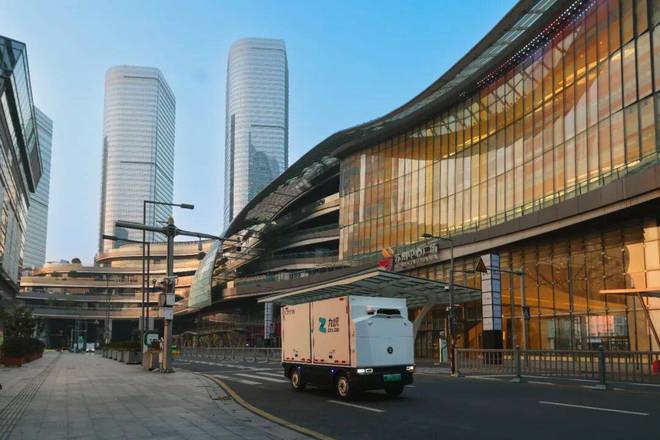蚂蚁集团领投的RoboVan冠军将与国家队共建全球最大无人货运网必赢网址(图11)