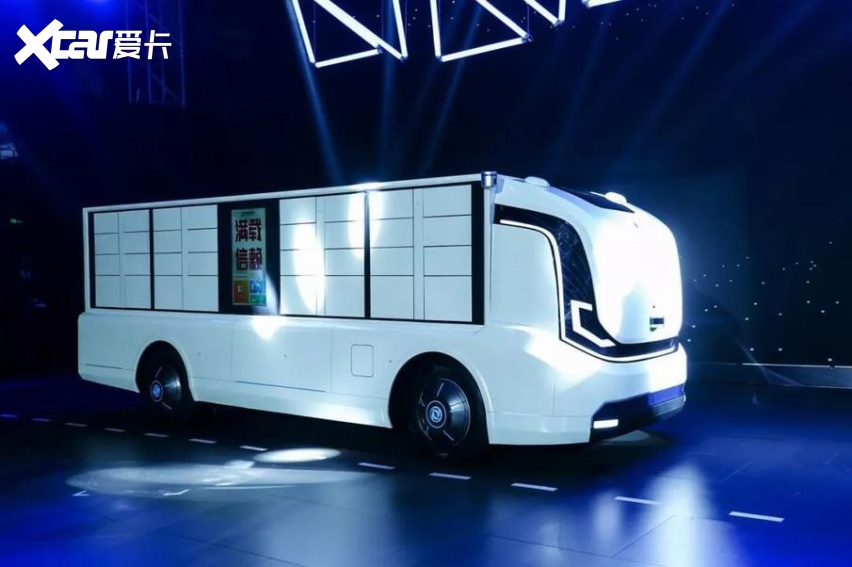 必赢中国官方网站快递“新员工”：零工资 零休假——荆门无人快递车新业态观察(图1)